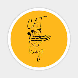 Cat Ways Magnet